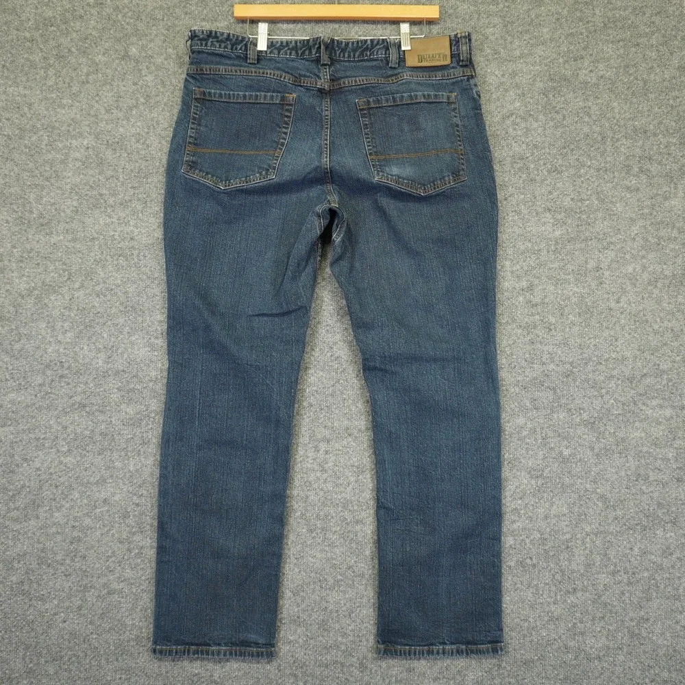 Duluth Trading Flex Weekender Jeans Mens 38x32 Blue Fit Straight Leg Stretch